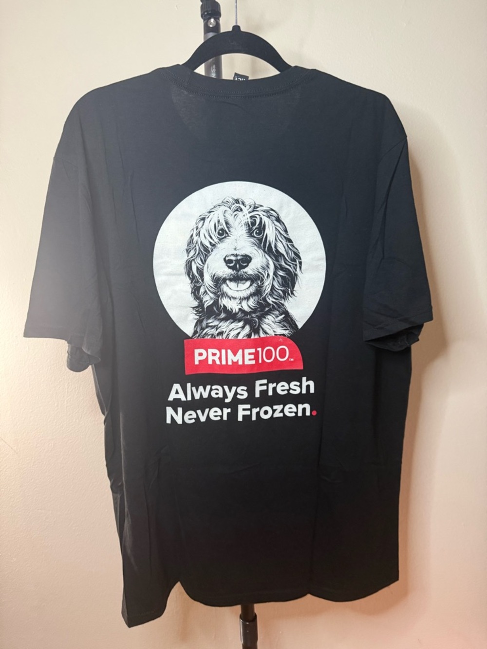 PRIME 100 Black Graphic Tee - Men's Short Sleeve Shirt - Picture 6 of 7